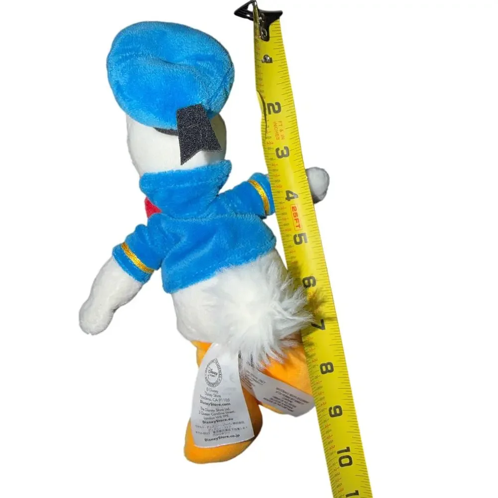 Disney Store 8” Donald Duck Plush Toy